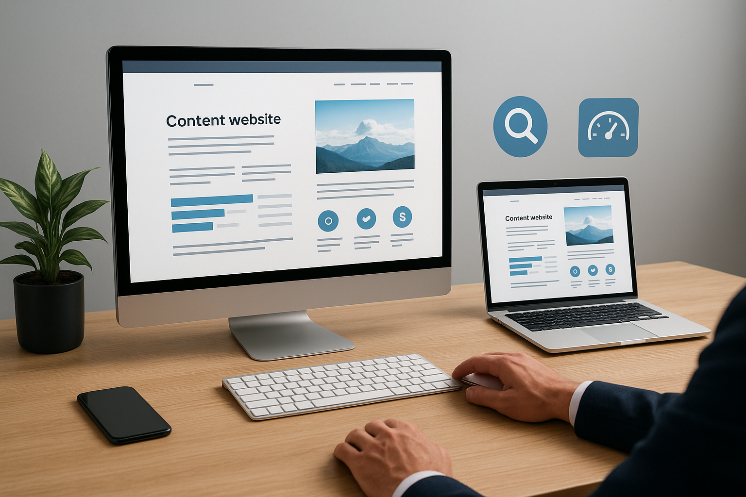 De voordelen van een content website van Testje bv